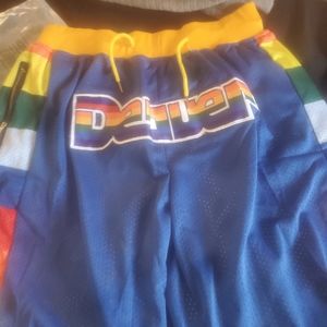 Denver Nugget NBA shorts